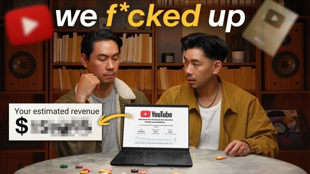 We Hit 1M Subs. YouTube Paid Us This Much (Real Results)